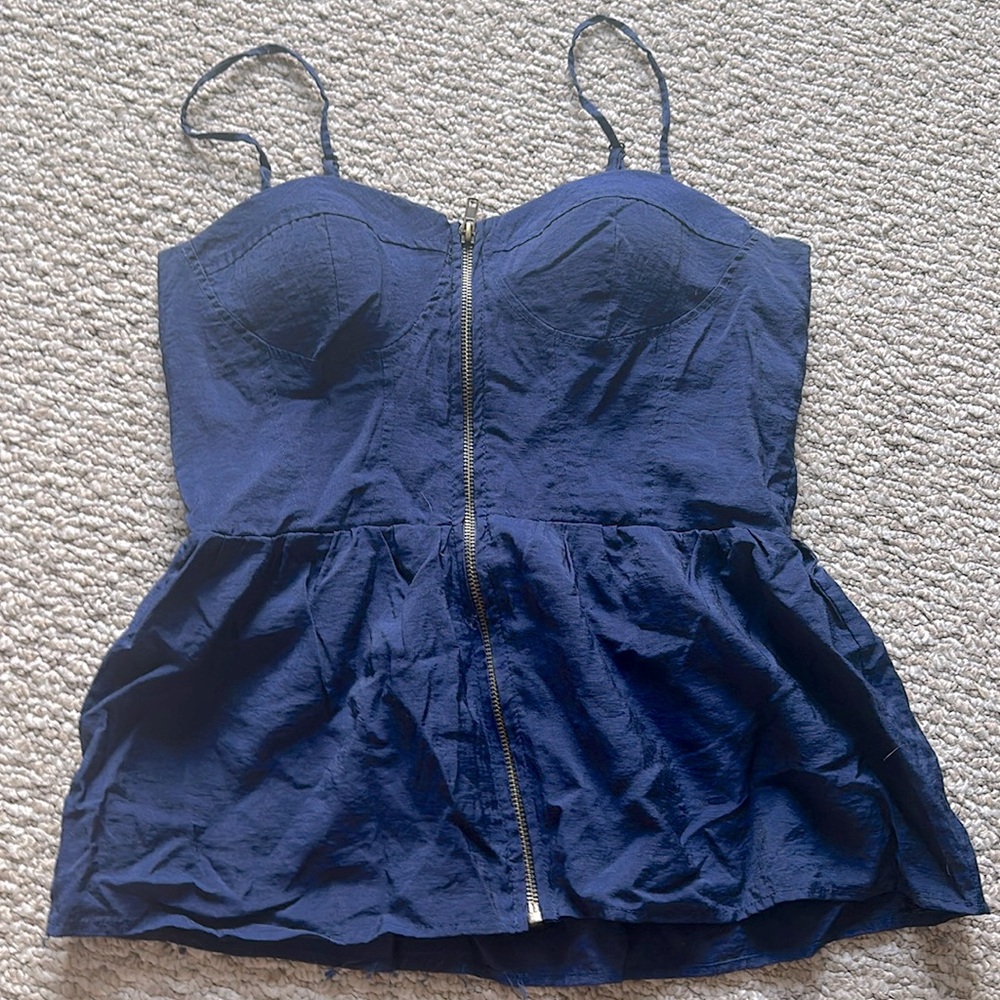 Steve Madden peplum top